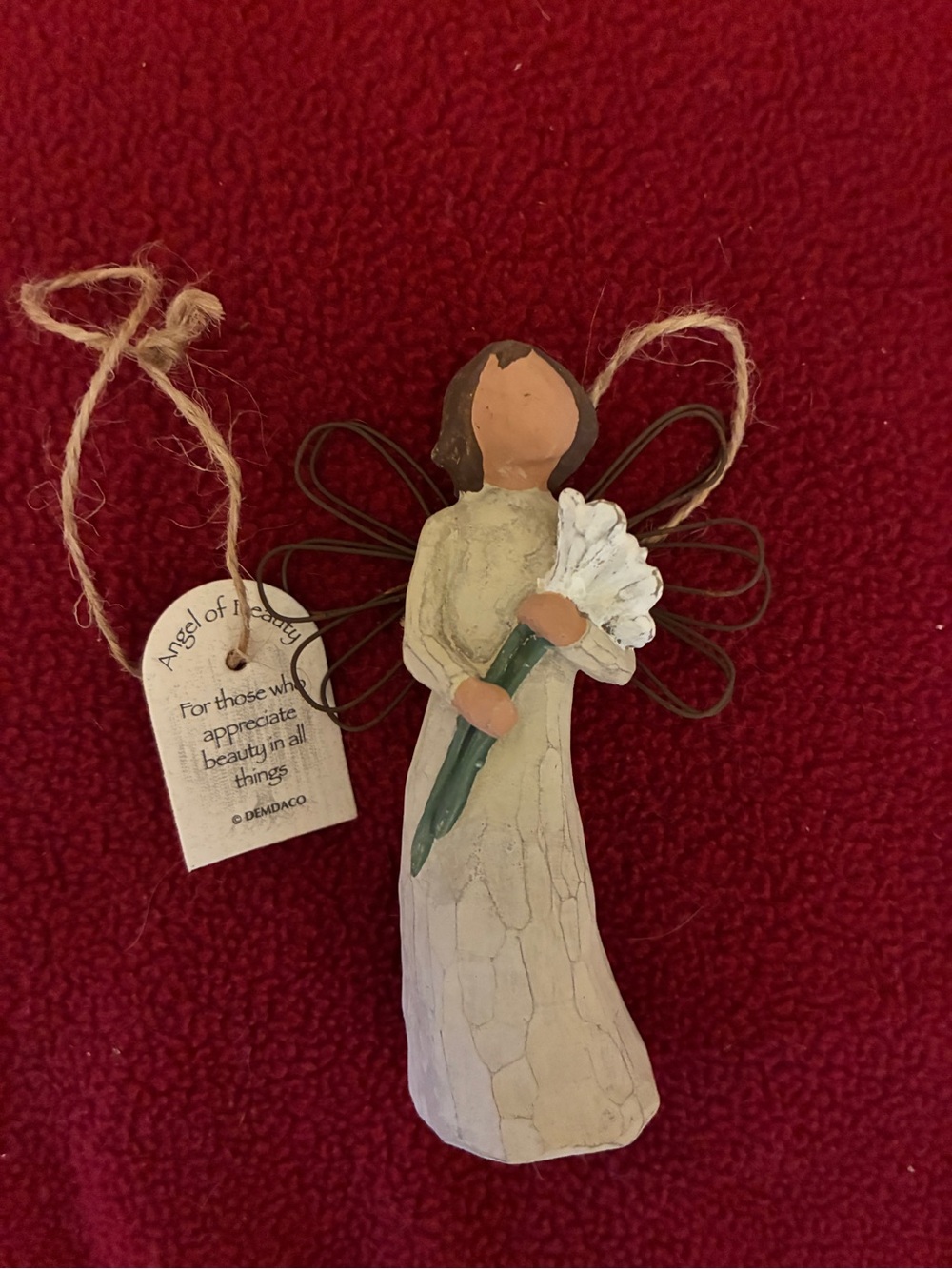 Willow Tree “ Angel of Beauty” ornament